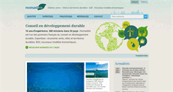 Desktop Screenshot of nomadeis.com